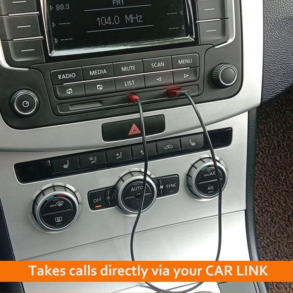 Bluetooth Aux Adapter, U2 Mini Wireless Car Bluetooth Receiver USB to 3.5mm Jack Bluetooth to Aux Adapter
