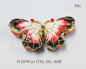 China Hot Sell Butterfly Decorative Jewelry Gift Boxes wholesale