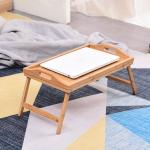 Handmade Wooden Bamboo Folding Picnic Table Tray Biodegradable