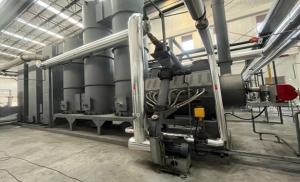 China Electric Resistance Heating Vertical Activated Carbon Furnace 220V/50Hz wholesale