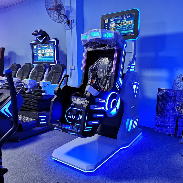 Super crazy immersive VR flight simulator 9d vr 360 degree rotation chair 360 vr simulator
