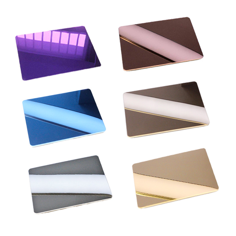 Ss 304 Mirror Finish 4x8 Decorative Stainless Steel Sheet Thickness 0.5mm
