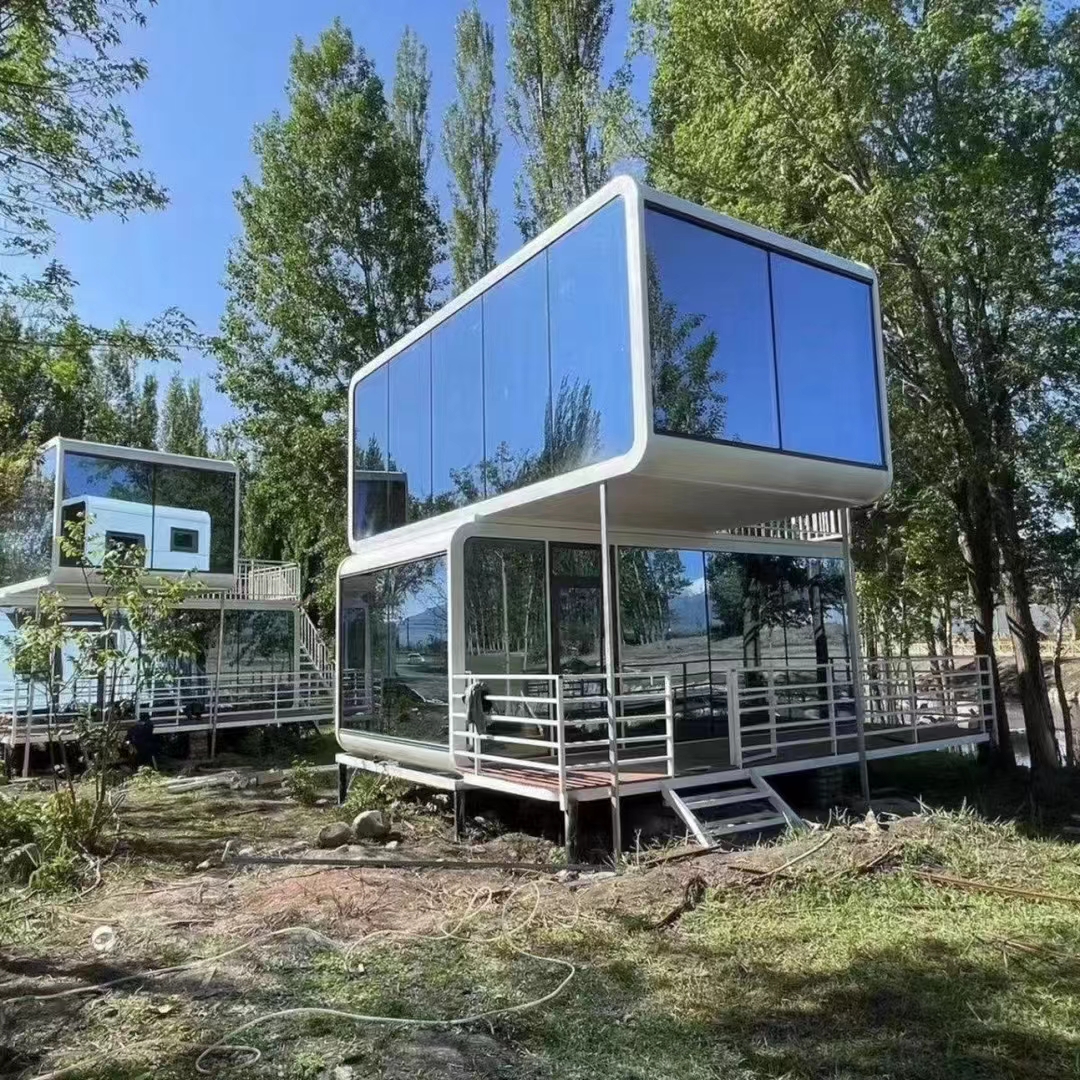 Double Insulation Direct Supply Modern Luxury Space Capsule House Prefab Modular Houses for Customers Request