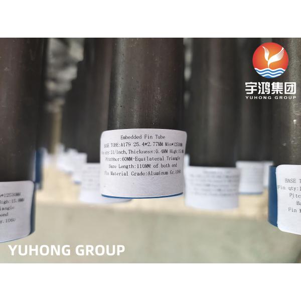 ASTM A179 G-Type Fin Tube Fin Aluminium 1060 Embedded Finned Tube