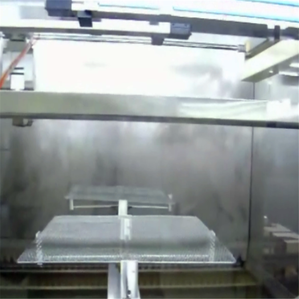 Glass Three Axis 415V Auto Cnc Paint Machine Japan THK Silent Slide