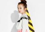 Nice 100% Cotton Girls Winter Sweater , Warm Girls Crew Neck Sweater