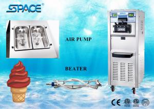 China 220V Ice Cream And Frozen Yogurt Machine With LCD Display 3 Flavors Mix wholesale