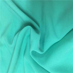 China Dyed 100 Polyester Fabric , Spring / Summer Use Blue Polyester Fabric wholesale