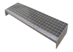 China Serrated Stainless Stair Treads Steel Grating wholesale