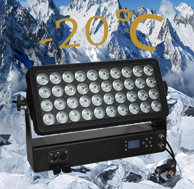 Waterproof 400W RGBW 4In1 Wash Light City Color IP65 Led Wall Washer For Outdoor