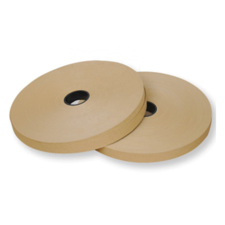 Eco- Friendly Hot Melt Glue Gummed Paper Tape Veneer Adhesive Kraft Paper Tapes
