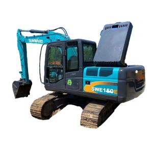 China SWE150E Durable Sunward Excavator Crawler Hydraulic Excavator 84kW wholesale