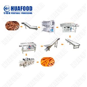 Continuous Food Drying Machine Fruit Bubble Washing Processing Line