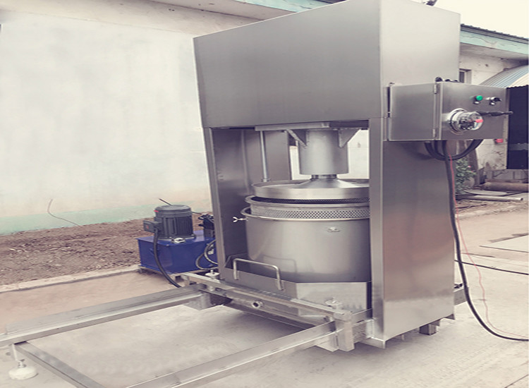 industrial big scale fruits juice making machine with hydraulic pressure/beverage making machine