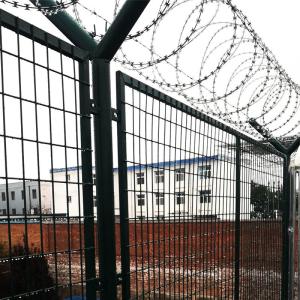 China Hot Dipped Galvanized Concertina Wire Fence Anti Climb Airport Security Fencing wholesale