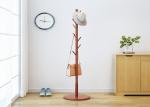 Space Saving Adjustable Pinewood Handbag Hanger Stand Wooden Tree