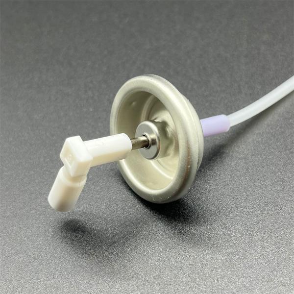 One Inch Metered Valve With L Shape Actuator Valve In Aerosol High Precision Metering Solution