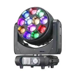 China 90v 260v Led Wash Zoom Moving Head 12x40w Pixel Moving Head Dj Lights wholesale