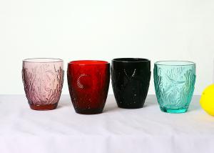 China Hand Blowned 290ml 105mm Personalized Crystal Whiskey Glasses Black wholesale