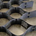 Flexible Plastic HDPE Black Driveway Grid Gravel Geocell For Slope Protection