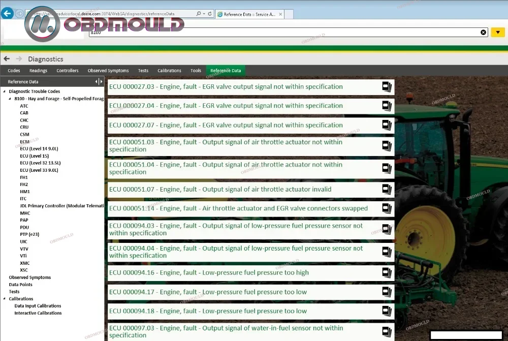 Agricultrue construction V5.3 Electronic Data Link EDL V3 Diagnostic Adapter Service EDL v3 Advisor diagnotic tool