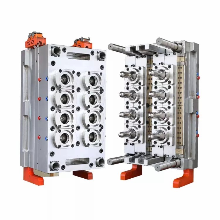 48 Cavity Pet Jar Preform Mould Needle Valve Gate Hot Runner Injection Pet Bottle Preform Mould