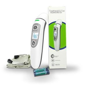 China Household Non Contact Forehead Infrared Thermometer Ear Measuring wholesale