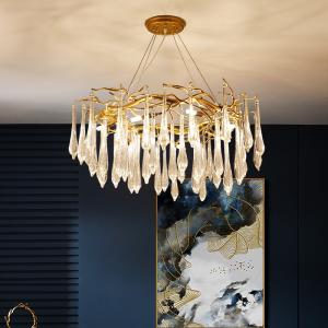 China Water Droplet Chandelier High End Pendant Lights AC220V 5m2 -35m2 wholesale