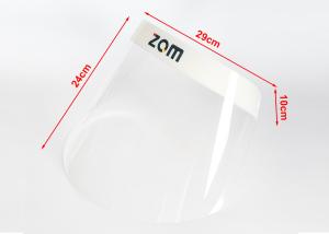 China Plastic Material Face Shield Anti Saliva Anti Fog Protective Face Shield Custom Logo wholesale