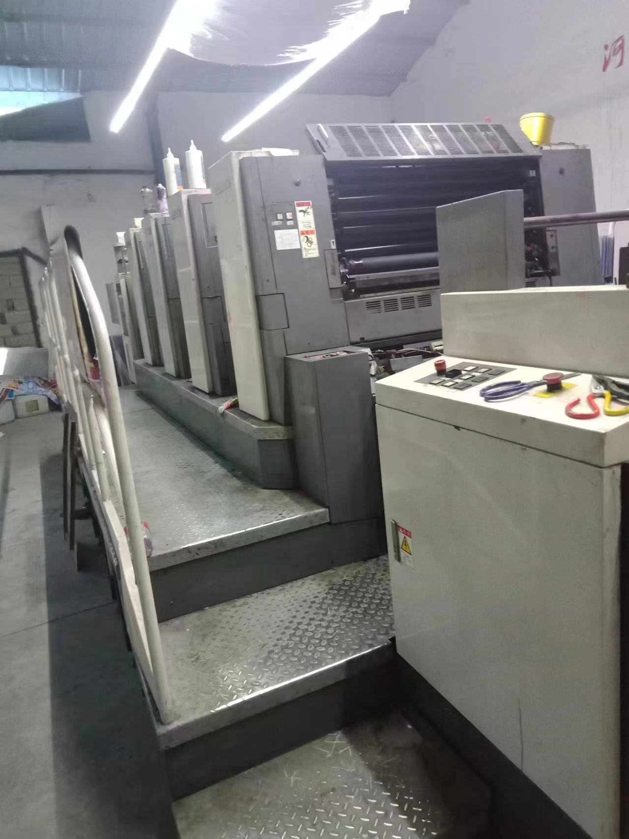 Professional Shinohara 664 Offset Printing Machine 27800 KG Size 9287*3100*2027mm