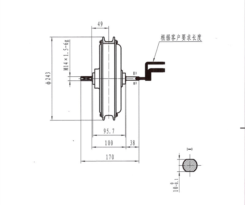 Brushless Gearless Dc Electric Bike Hub Motor , Electric Bicycle Wheel Motor 36v 500w