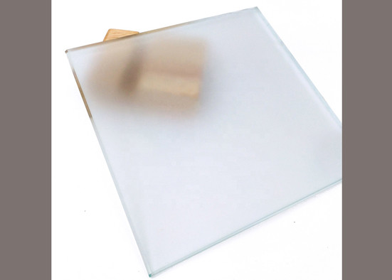 Colored Decorative Tempered Glass / 4mm Thickness Frosted Laminated Glass