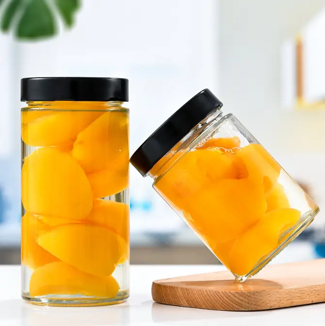 Base Material Glass 280ml Sauce Bottle Jam Glass Jars for Round 10oz Canning Jars