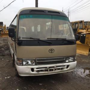 China 25 Passenger Used Mini Bus Dealers Toyota Coaster City Shuttle wholesale