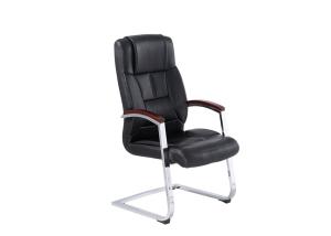 China Breathable Leather 70cm Conference Room Chairs Without Wheels wholesale