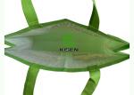 Waterproof Matte Laminated Shopping Bags , Foldable Plastic Grocery Bags