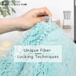 Non Slip Loop Pile Bath Mat Polyester Shaggy Microfiber Tufted