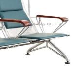 clinics 3 Seater Stainless Steel Waiting Chair High End Handrail