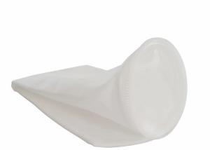 China Water Filtration High Temperature Filter Bags 75 Micron 0.25m2 Filter Area wholesale