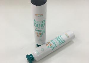 China 375 Thickness Aluminum Plastic Printed Collapsible Tube With Green Screw Cap wholesale