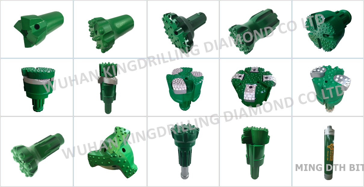 108mm Overburden Casing Drilling Bit System Dth Rock Drill Bit For CIR90