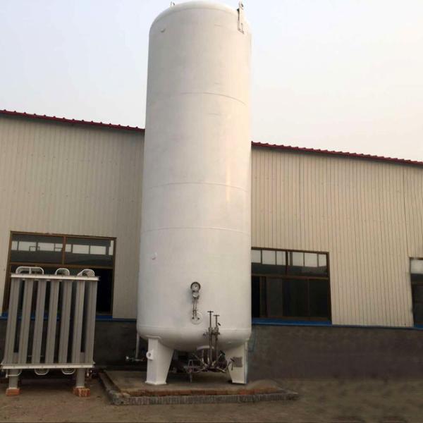 High pressure industrial cryogenic storage tank