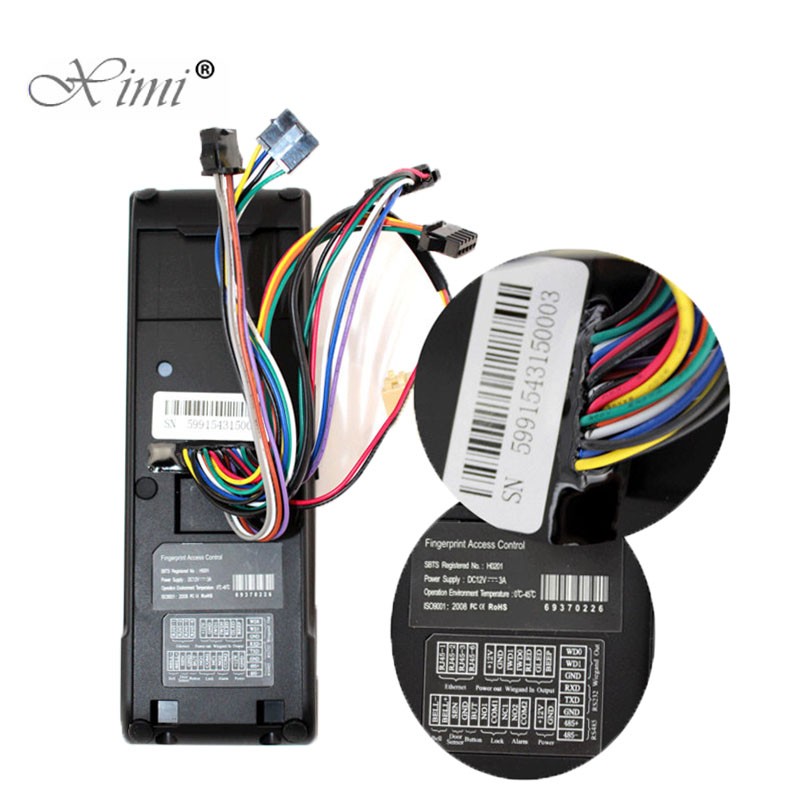 ZK TF1700 Biometric Fingerprint And 13.56MHZ IC Card Access Control System IP65 Waterproof Fingerprint Door Access control