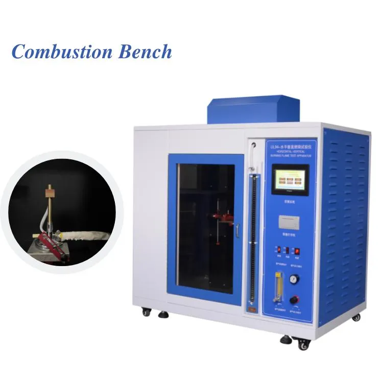 Laboratory UL94 Horizontal and Vertical Flame Resistance Tester for Plastic