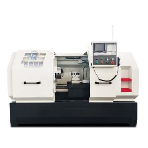 China Ck6150-1000 Flat Bed Cnc Lathe Machine 4 Station Turret wholesale