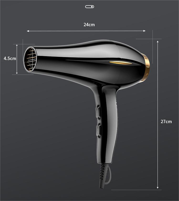 Barber Shop Dedicated Hair Dryer with Overheat Protection and Electric Power Source