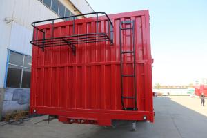 China Durable Flatbed Versatile Semi Trailer 30T Load Capacity wholesale
