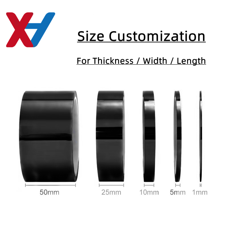 Black kapton polyimide tape