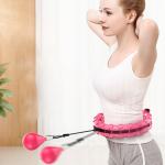 Silicone Abs Weighted Smart Fitness Thin Waist Adjustable Hula Hoops