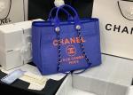 Yellow Beach Denim Luxury Canvas Bag For Travel Shopping